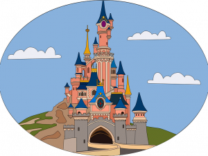 Disneyland Castle PNG File