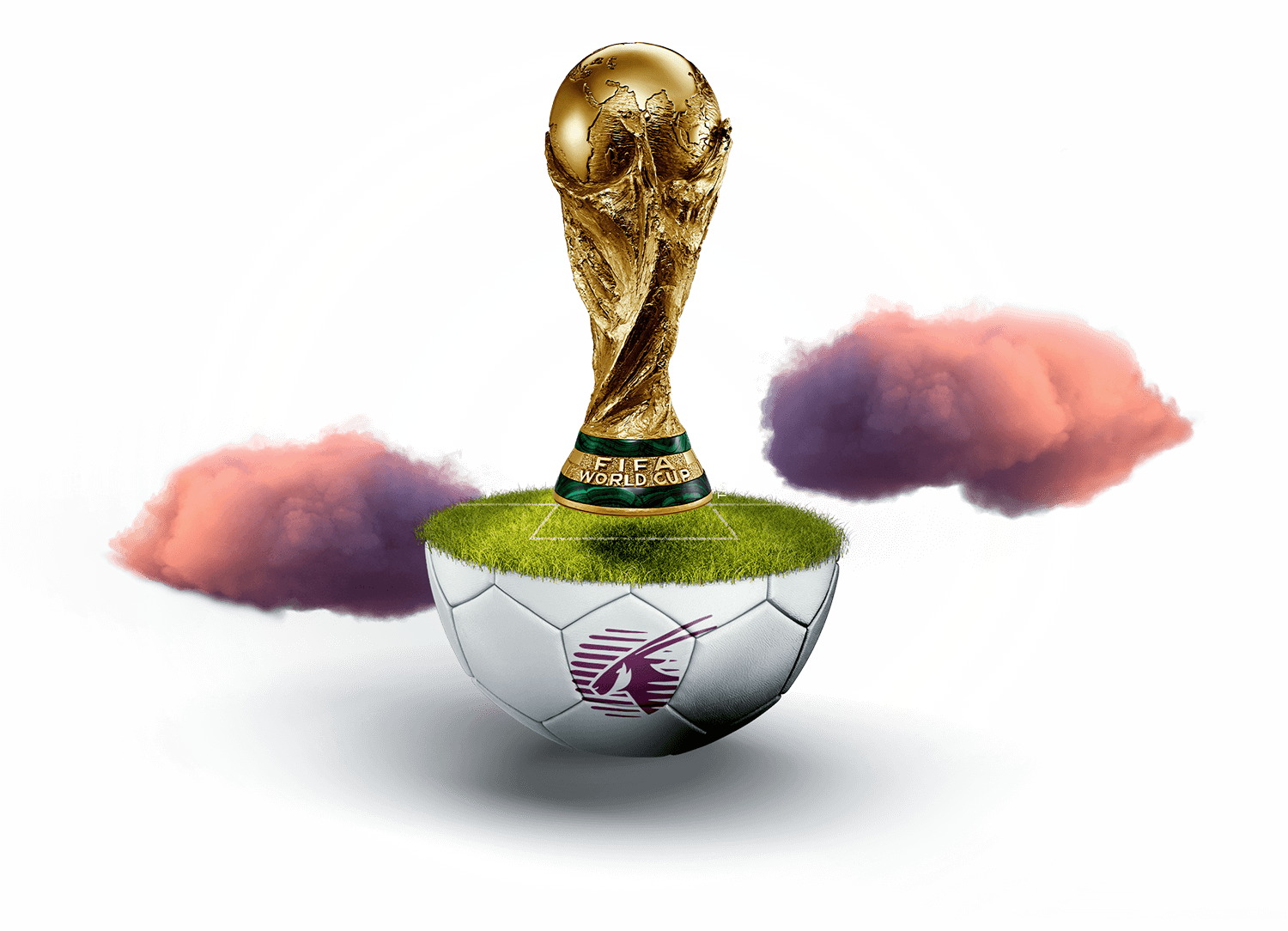 Fifa World Cup qatar 2022 flag Tunisia 13994221 PNG