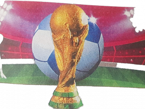 FIFA World Cup Qatar Trophy PNG Pic