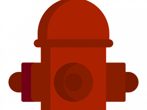 Fire Hydrant Red PNG Image