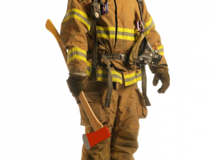 Firefighter Fireman PNG Photo