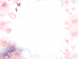 Girly Border PNG Photo