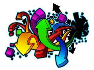 Graffiti Art PNG Cutout