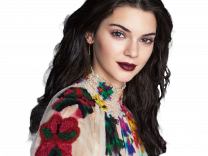 Kendall Jenner Fashion PNG -afbeelding