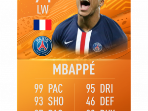 Kylian Mbappé Footballer PNG File