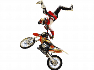 Motocross Freestyle PNG File