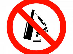 no laboratory equipment, prohibited use, scientific tools ban, research restrictions, No Drugs PNG