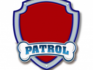 patrol badge, children's cartoon, animated series, rescue team, Paw Patrol Logo PNG