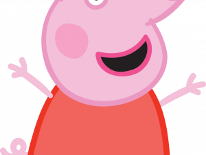 peppa pig png, animated character, children's television, family entertainment