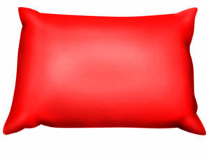 Red Cushion PNG Pic