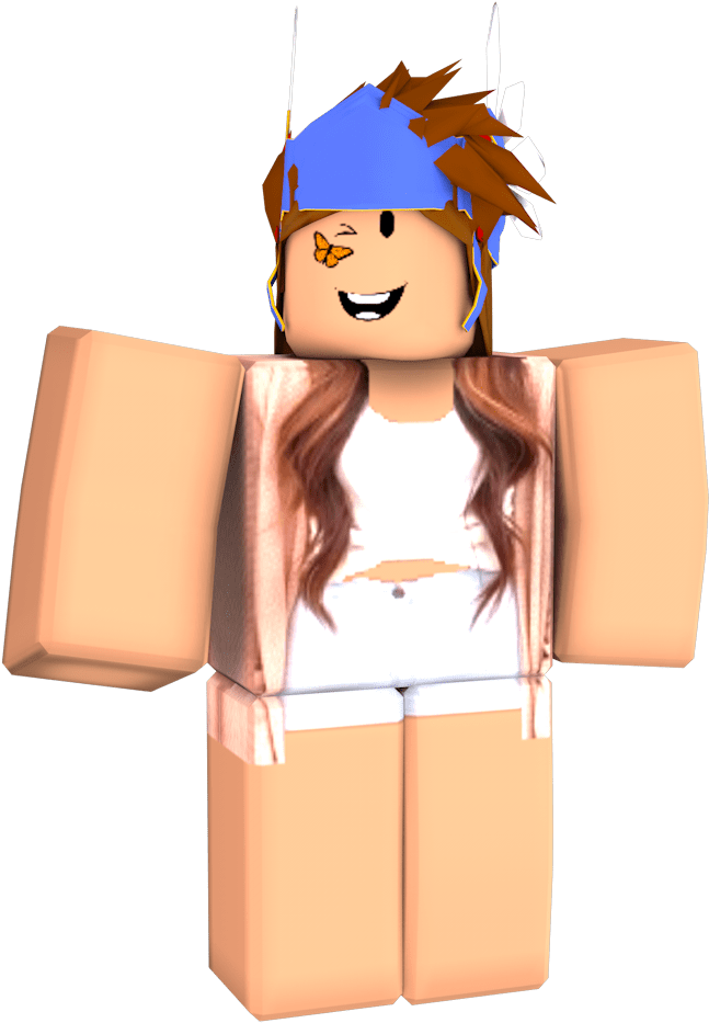 Transparent Roblox Character Png - Cool Roblox Avatars Girl, Png Download -  vhv