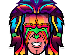 The Ultimate Warrior PNG Photo