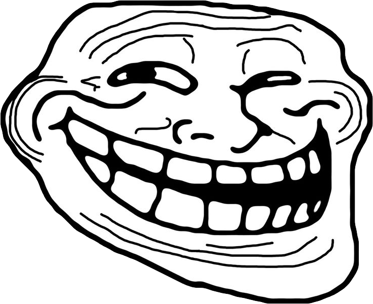 Download Trollface Man Free HD Image HQ PNG Image in different
