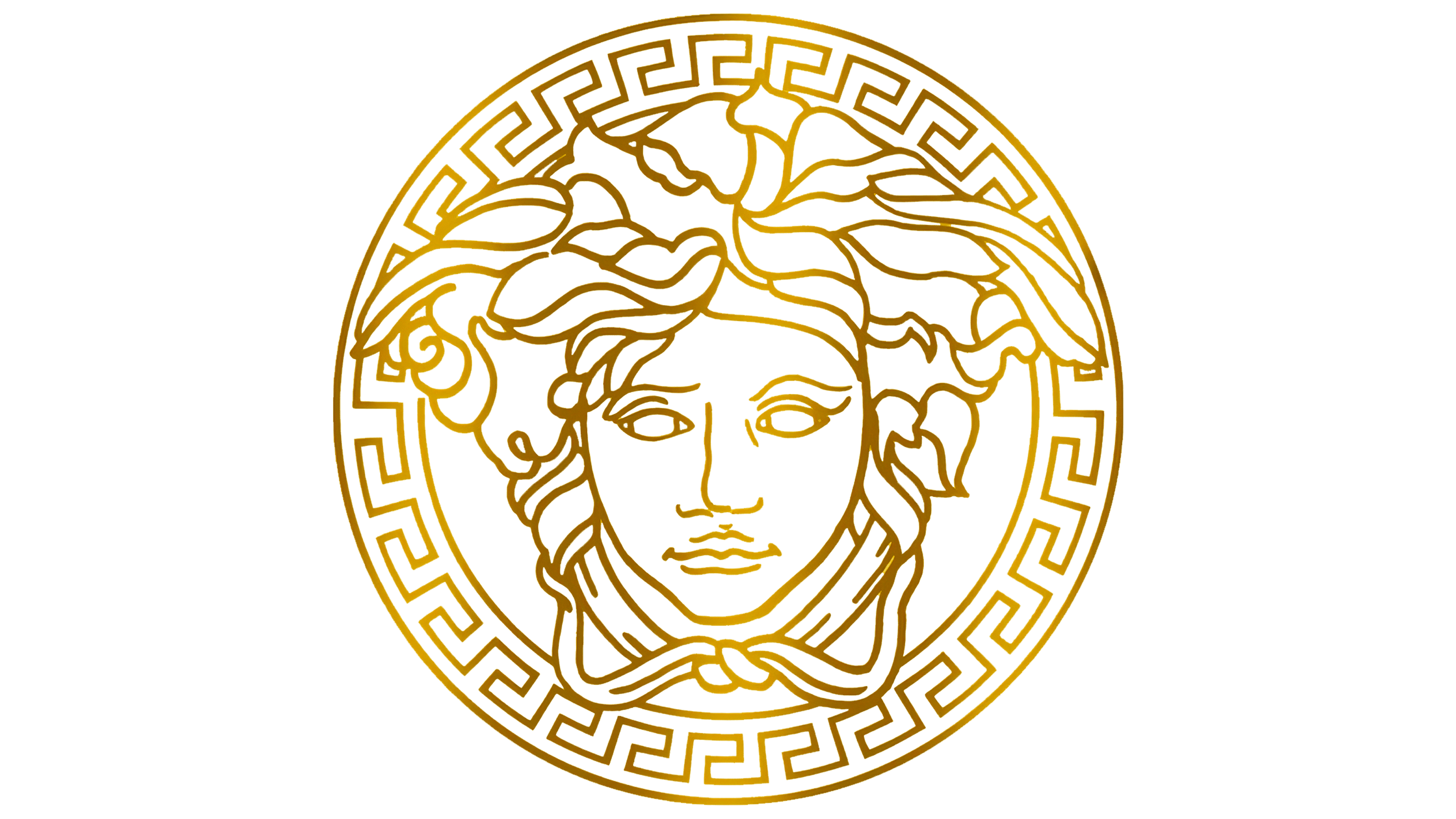 Versace logo svg, Medusa head svg, Circle Greek Key Frame Svg, Greek  Mythology Shirts svg
