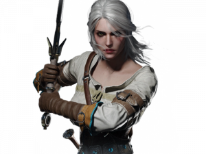 Witcher Girl PNG Pic