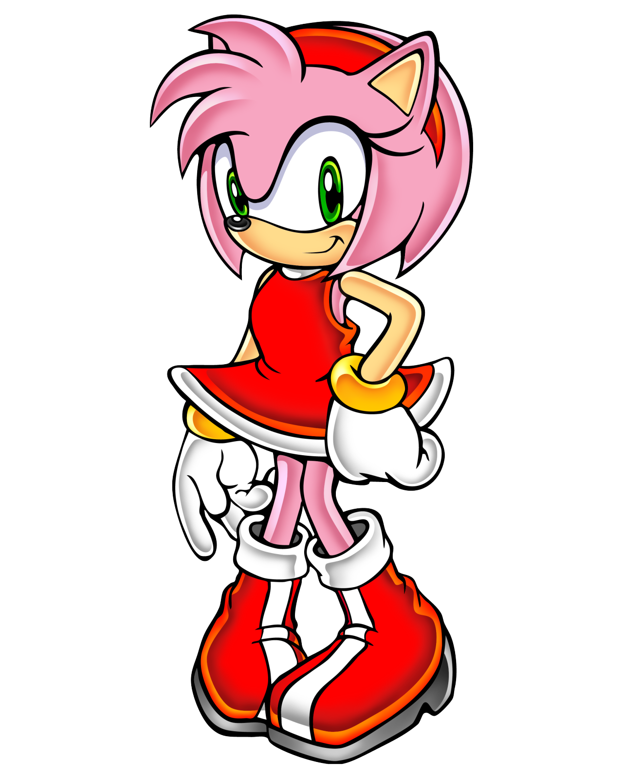 Sonic Classic Amy Rose, HD Png Download , Transparent Png Image