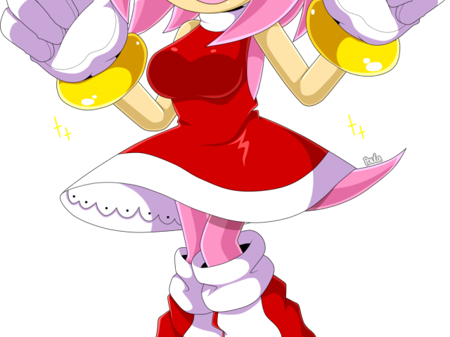 Sonic - Amy The Hedgehog Png - Free Transparent PNG Clipart Images Download