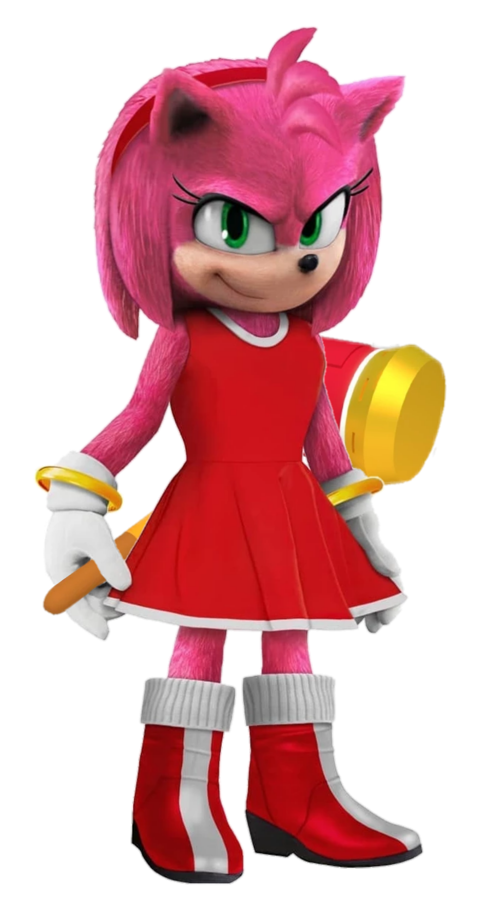Amy Rose Png Full Hd Transparent Background Free Download - PNG Images