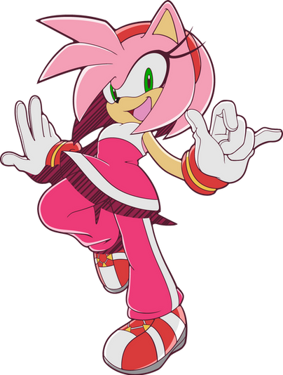Amy Rose Images Amy Rose - Amy Sonic, HD Png Download - 1283x2200  (#1610254) - PinPng