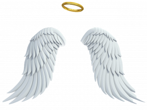 angel wings, halo, divine symbol, celestial imagery, Angel Halo PNG