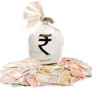 Bag with money on transparent background PNG - Similar PNG