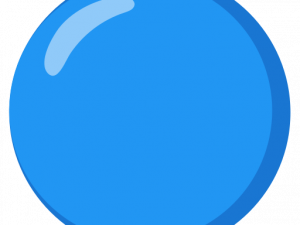 Blue Circle Background PNG