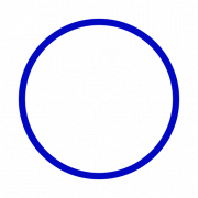 Blue Circle PNG Image