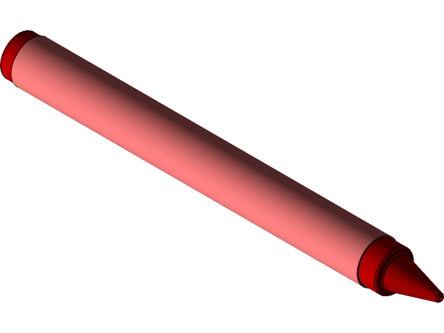 Red Crayon PNG Transparent Images Free Download