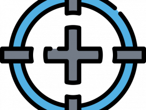 target symbol, crosshair icon, precision aim, focus graphic, Crosshair PNG