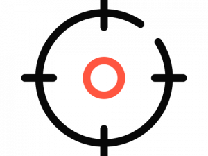 target symbol, precision icon, focus graphic, aim sign, Crosshair PNG