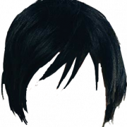 Emo Hair Background PNG 180x180 