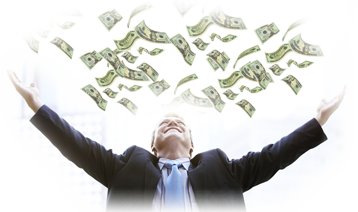 Falling Money PNG Free Image