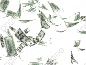 Falling Money PNG Images