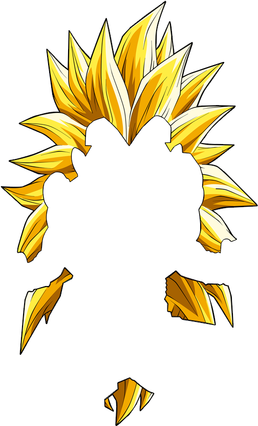 Hair Clipart Super Saiyan - Son Goku Hair PNG Transparent With Clear  Background ID 173281