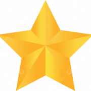 Gold Star PNG Clipart