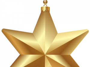 Gold Star PNG File