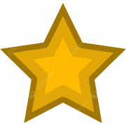 Gold Star PNG Photo