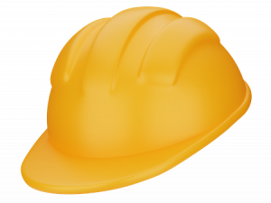 Hardhat Helmet PNG Cutout