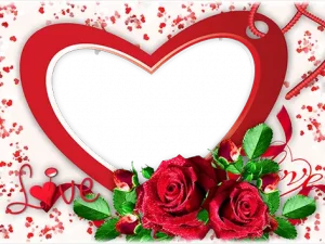 Heart Frame PNG File