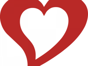 heart symbol, love icon, affection graphic, emotional representation, Heart Shape PNG