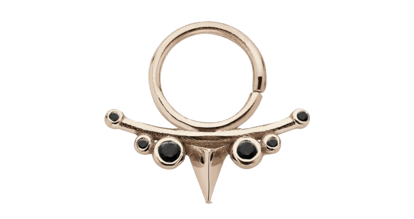 Hoop Nose Ring PNG Image