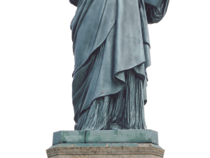 Liberty Statue Background PNG