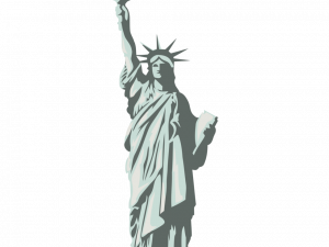 Liberty Statue PNG Cutout