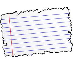 Lined Paper PNG