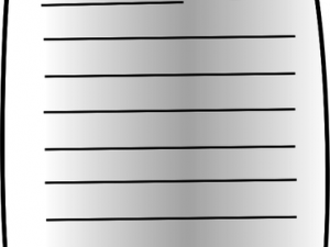 Lined Paper PNG Image