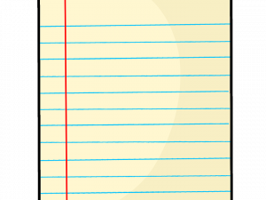 Lined Paper PNG Image HD