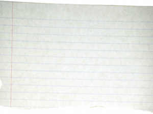 Lined Paper PNG Pic