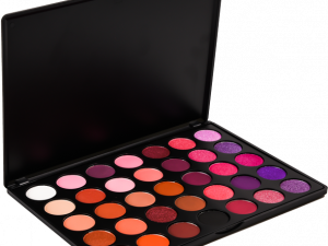 makeup palette, vibrant eyeshadow colors, beauty cosmetics, professional makeup tools, Makeup Palette PNG