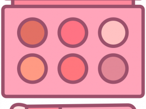 makeup palette, cosmetic colors, beauty tools, blush shades, Makeup Palette PNG