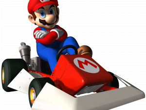 Mario, kart racing, video game character, Nintendo, Mario Kart PNG